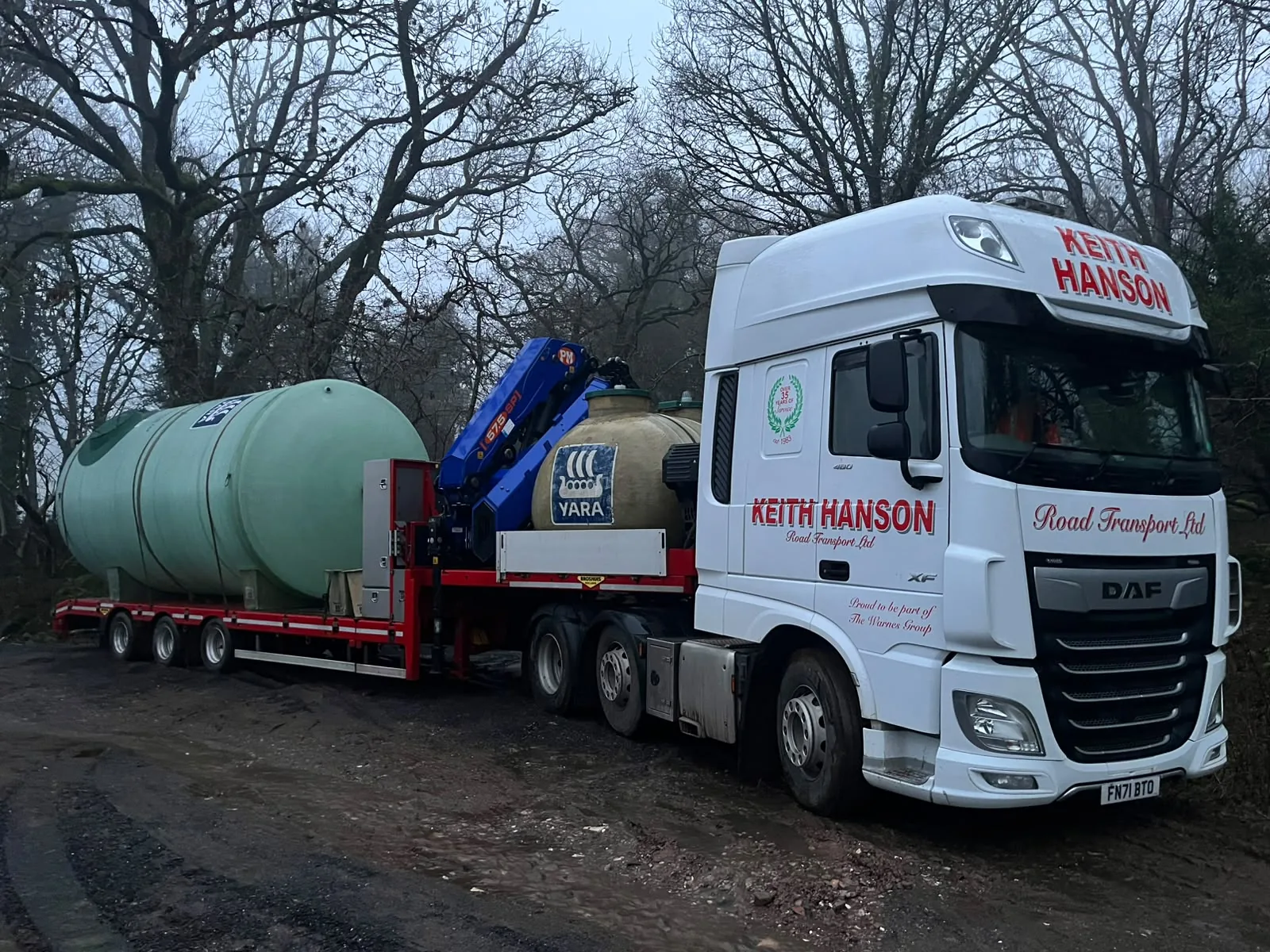 Tank installation and service